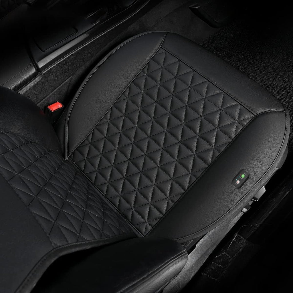 Heated Car Seat Cover Seat Cushion with Full Back Support and Heating Element