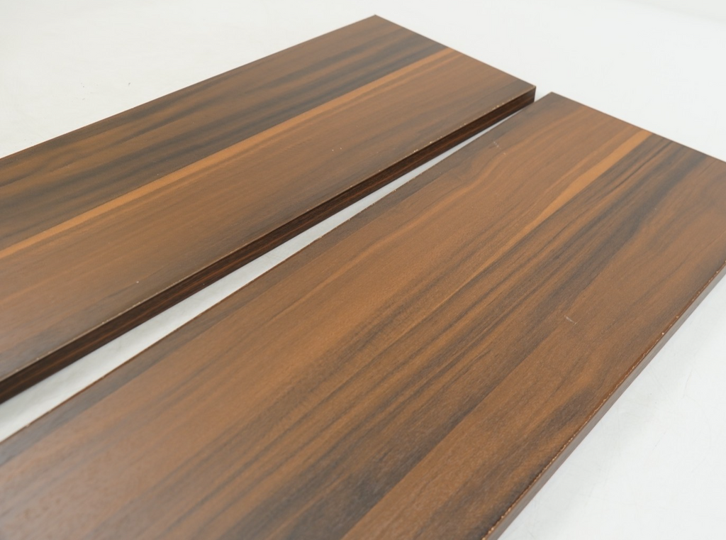 Floating Shelves Set of 2 Wood Decorative Retro Style Shelving