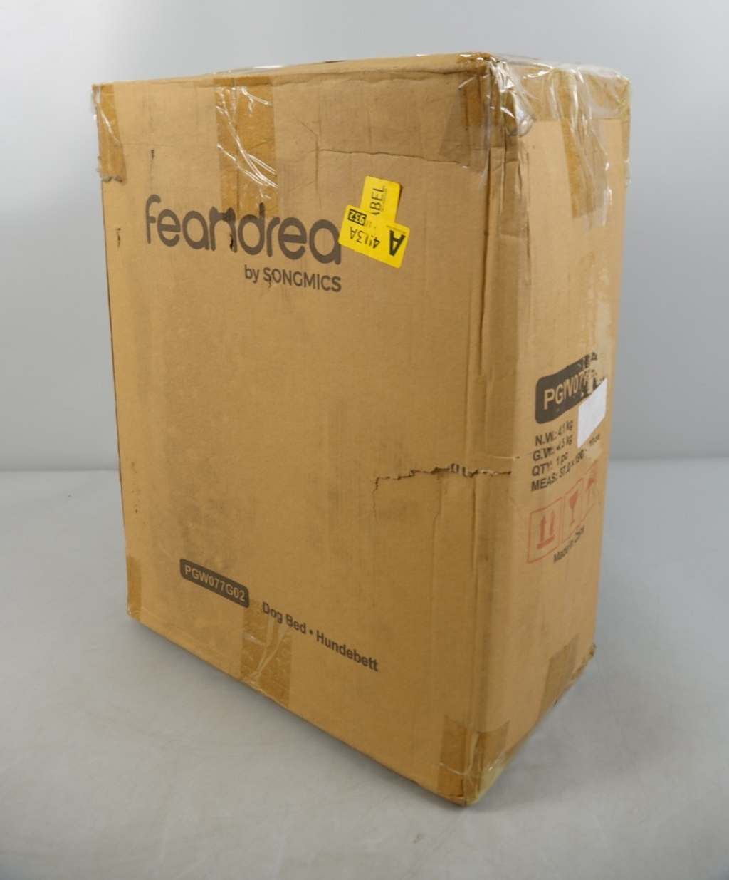 Orthopedic Dog Bed Dog Sofa with Removable Washable Cover 106 x 76 x 18cm