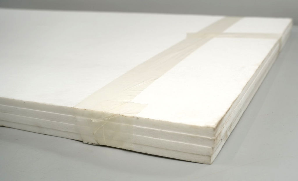 Acoustic Panels 4 Pack Room Kit 116cm x 58cm Pure White AudioSilk