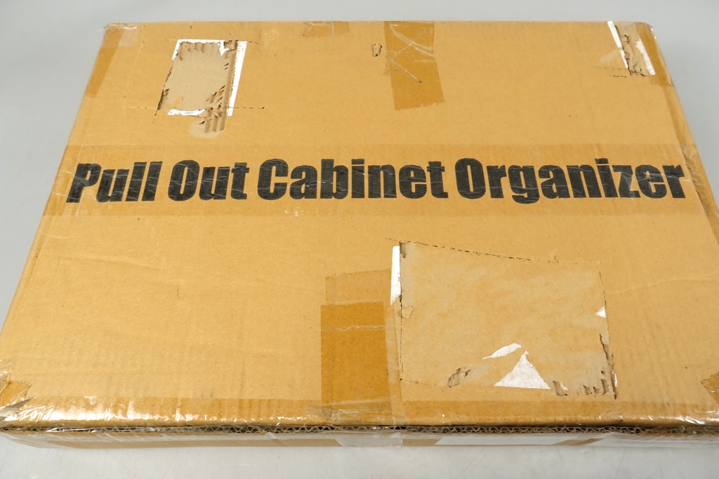 Pull Out Cabinet Organiser Slide Out Drawer Storage for Kitchen White