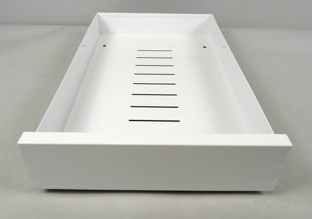 Pull Out Cabinet Organiser Slide Out Drawer Storage for Kitchen White