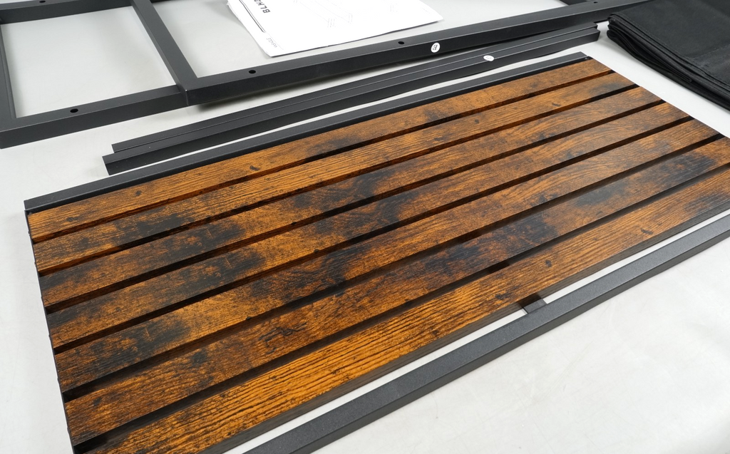 Laundry Basket 2 Compartments with 2 Storage Shelves Removable Bags 46L