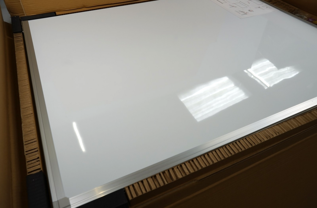 Magnet Whiteboard 150 x100 cm White Board for Wall Aluminium Frame Large