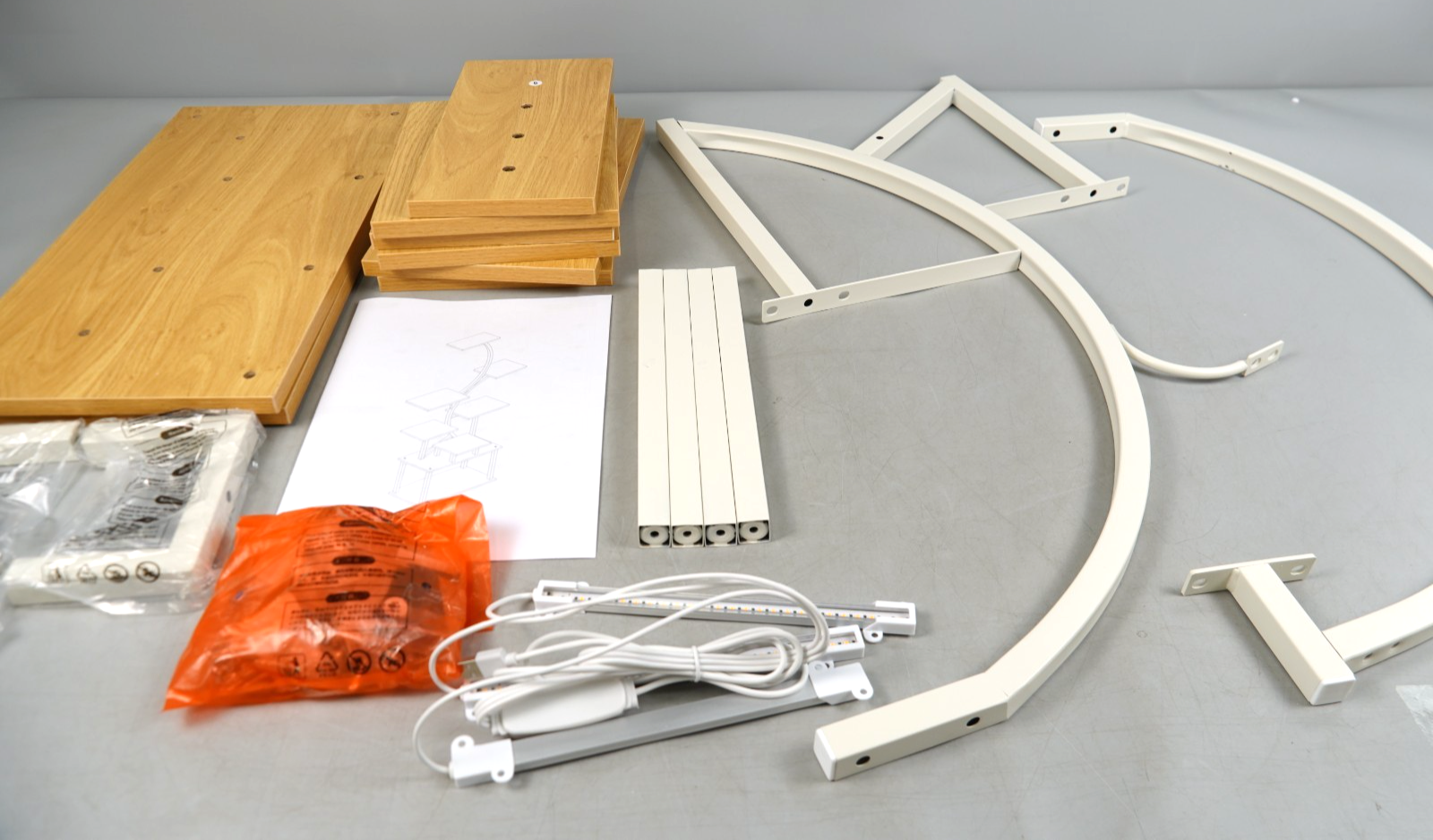 Plant Stand 8-Tier With LED Lights 62-Inch Indoor Shelf for Multiple Plants