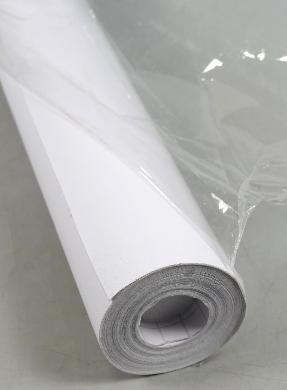 Sticky Back Plastic Wallpaper White Self Adhesive paper 60X1000cm Peel and Stick