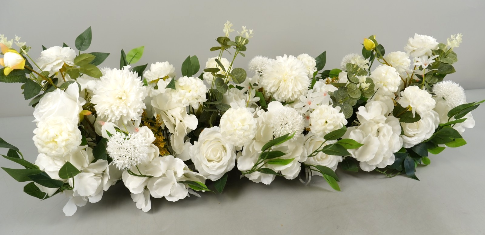 Artificial Flowers Floral Display Centrepiece for Weddings 85cm by 37cm