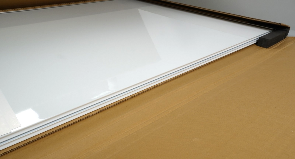 Magnet Whiteboard 150 x100 cm White Board for Wall Aluminium Frame Large