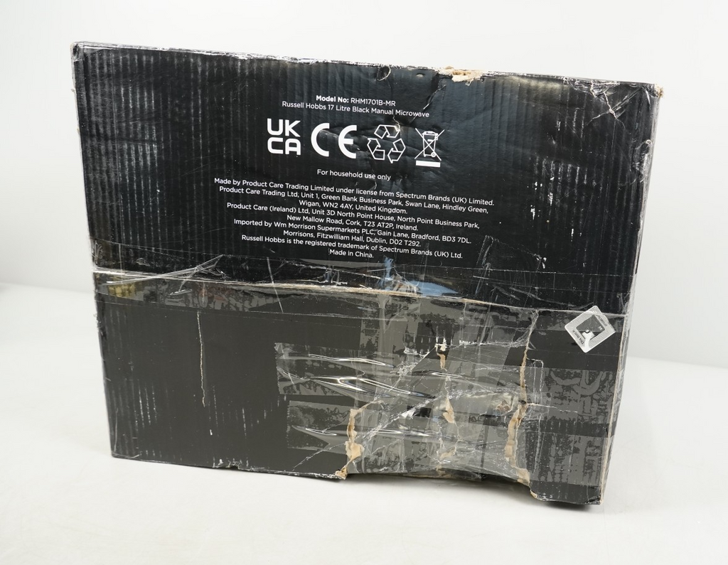 Russell Hobbs Full Black Manual Microwave 17L RHM1701B-MR