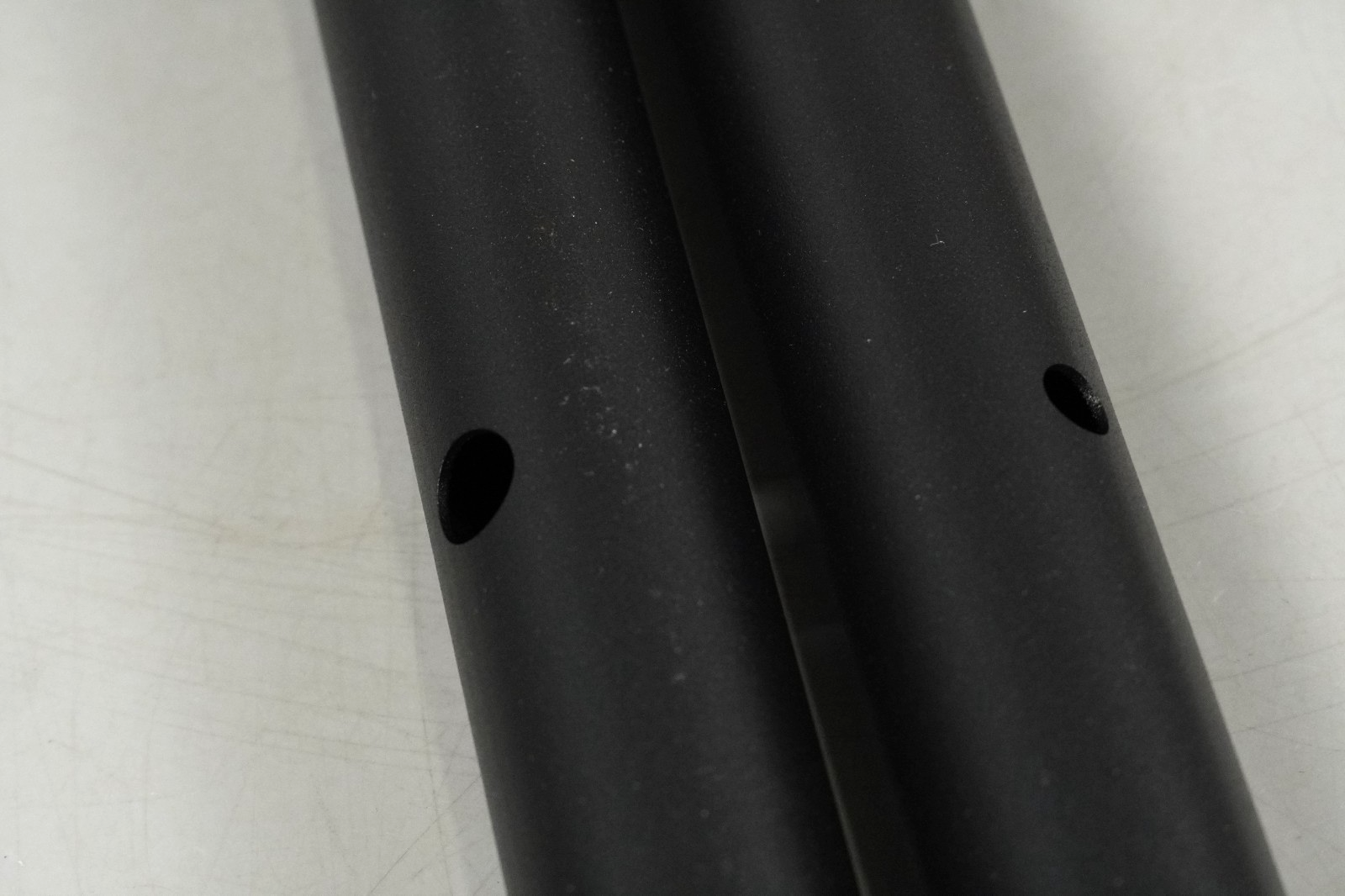 Breakfast Kitchen Bar Stools Counter 76.2cm Stitched Synthetic Leather Brown