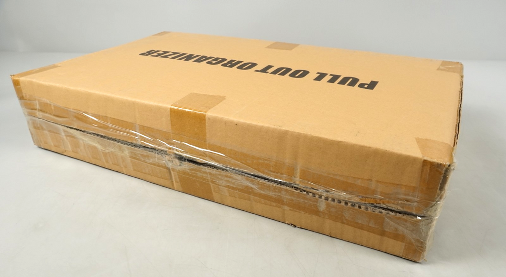 Pull Out Cabinet Organiser Slide Out Drawer Storage for Kitchen White