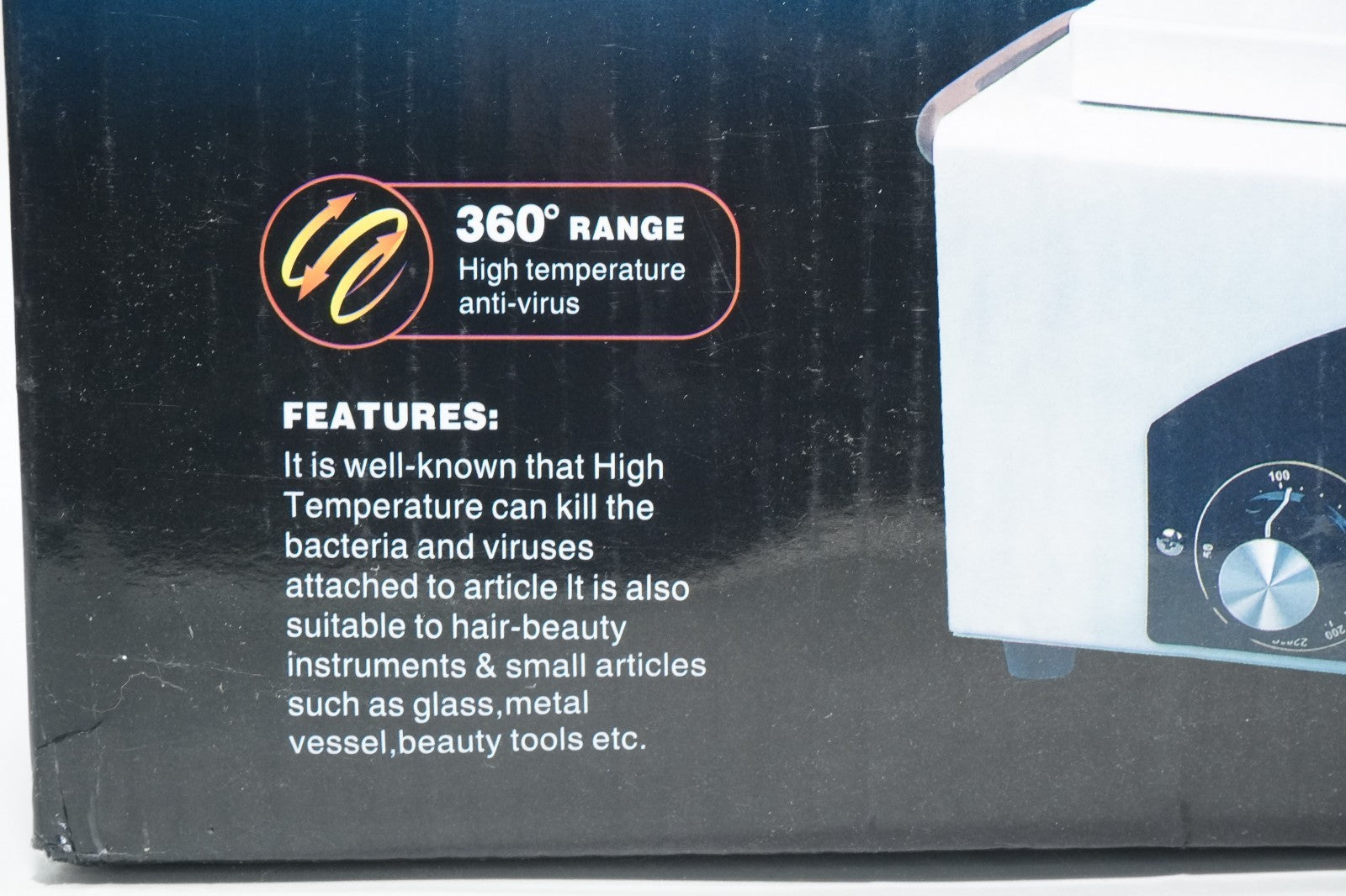 Heat Sterilizer w Timer f Metals / Ceramic Tools High Temperature Cleaning 220°C