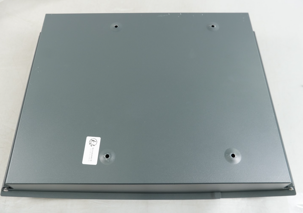 Post Box Steel Wall Mounted with Viewing Windows Name Slot 2 Keys Charcoal Grey