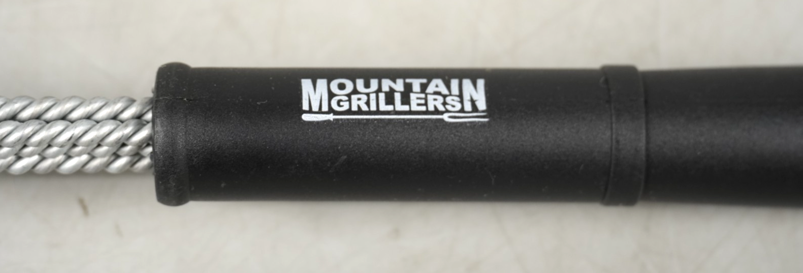 BBQ Grill Brush With Scraper Mountain Grillers Bristle Free Grill Brush