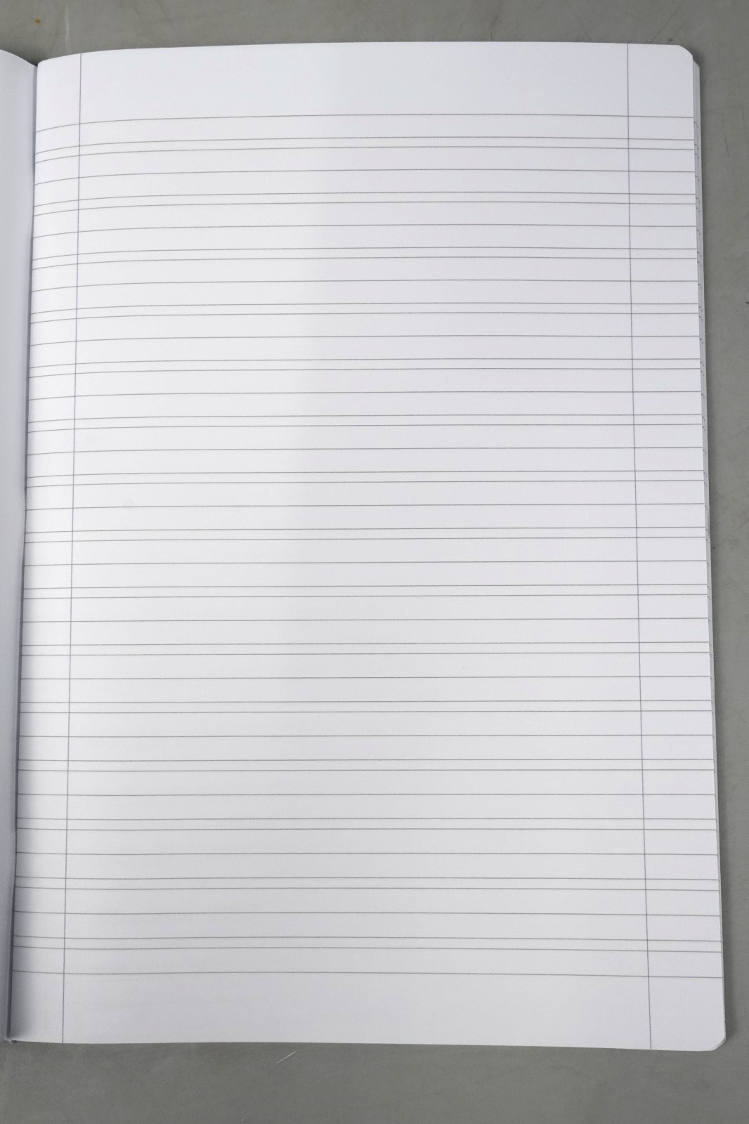Ruling B A4 Notebook Stripes with Margins for 3rd Grade 80 g/m² Paper - 10 Pack