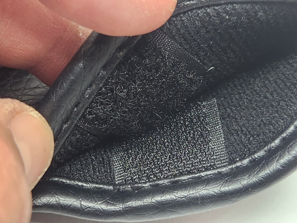 Iron Wedge Golf Club Cover 64ᵒ BLACK / PINK PU Leather Head Cover Craftsman Golf