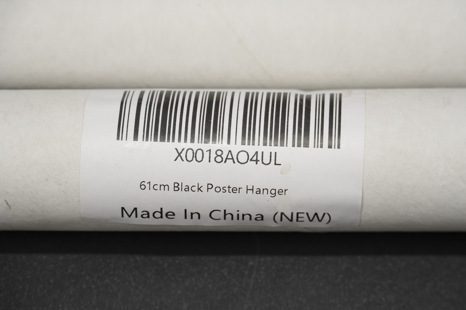 61cm Black Poster Hanger Set of 2 Magnetic Wood Strips