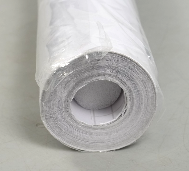 Sticky Back Plastic Wallpaper White Self Adhesive paper 60X1000cm Peel and Stick