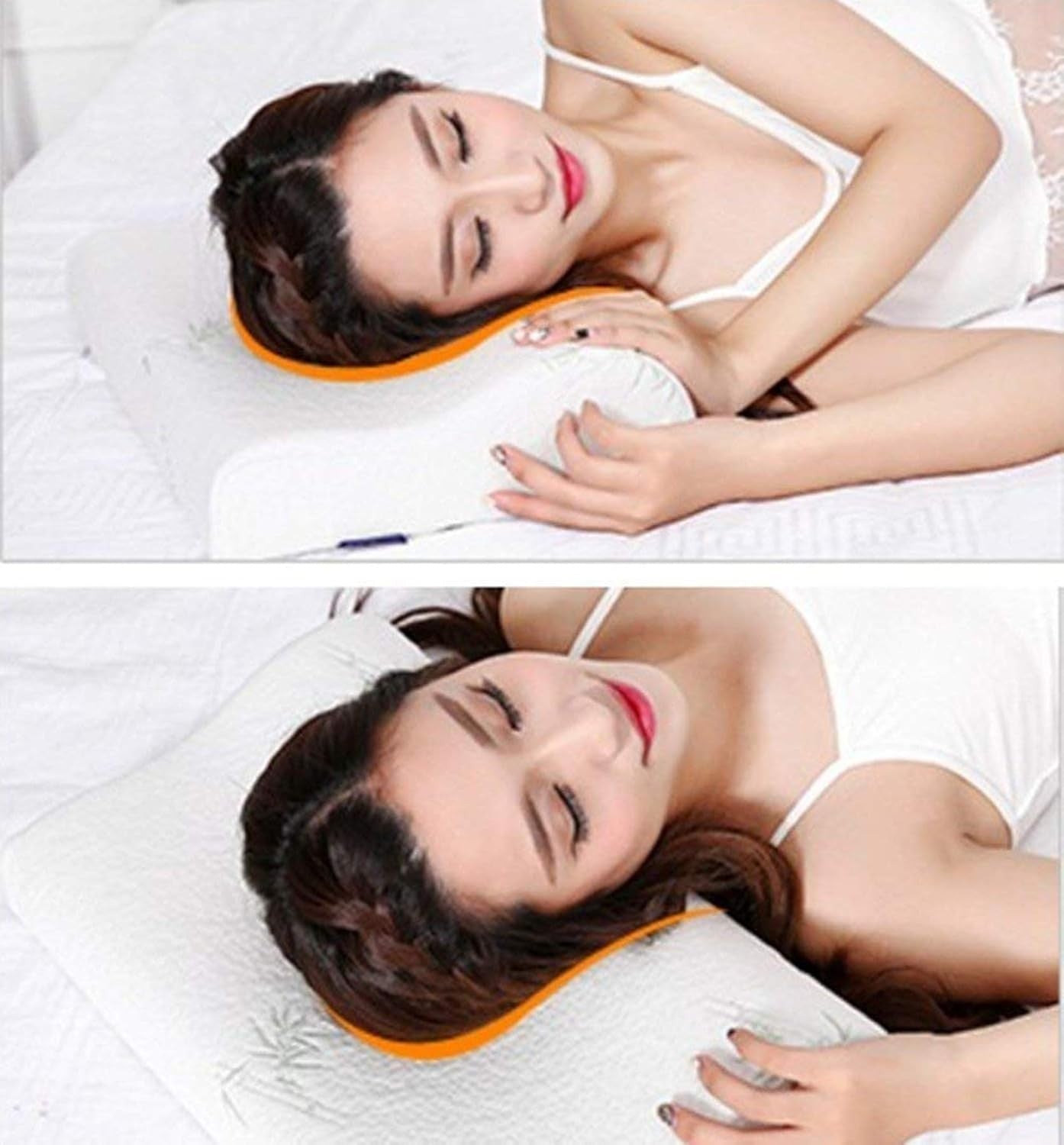 Orthopedic Cervical Pillow Memory Foam Deep Sleep Neck Shoulder Sleeping