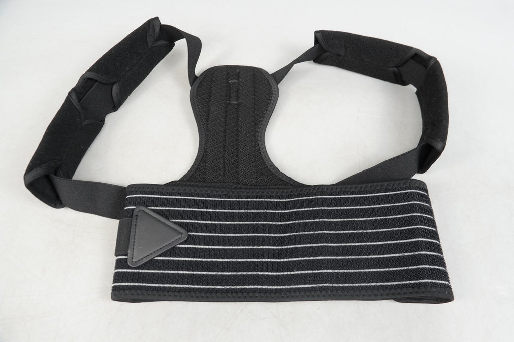 Posture Corrector Adjustable Back Brace Back Support Belt (M, Waist 35'- 47')
