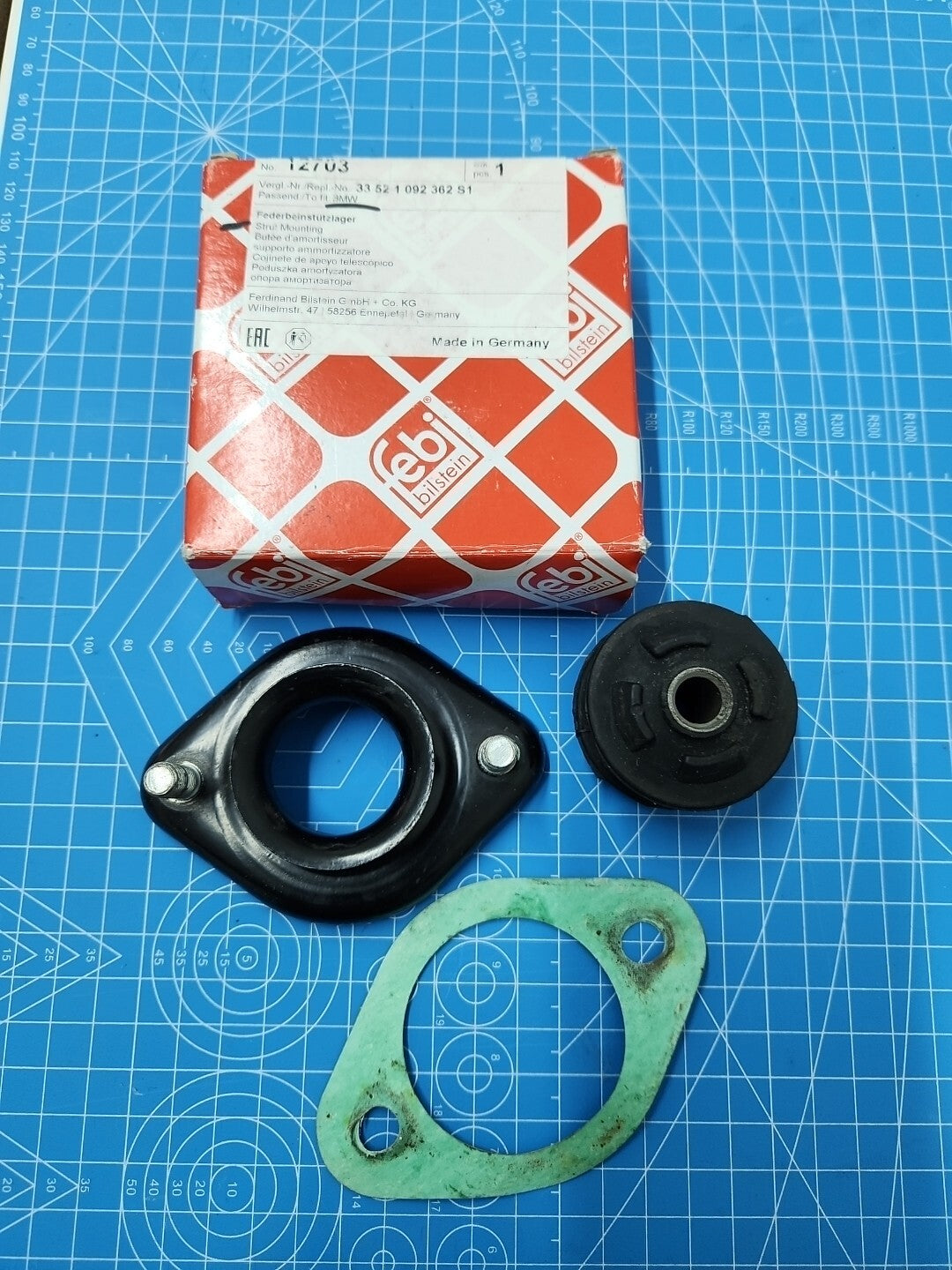 BMW Top Strut Mounting Rear Febi Quality 33521092362 33521092362S1 33522241450