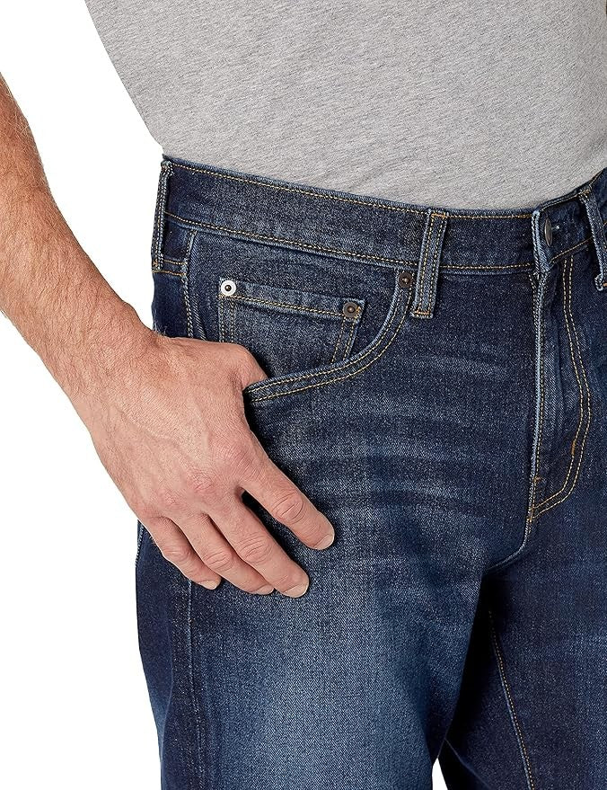 35W30L Men's Athletic-Fit Stretch Jeans - Indigo Wash - Amazon Essentials