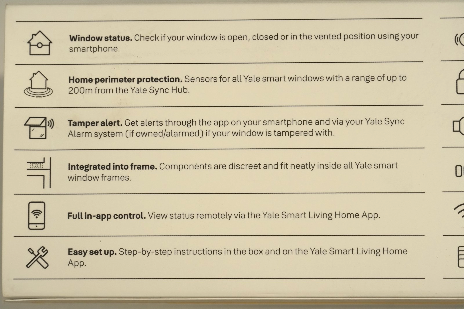 Yale SensCheck Window Sensor Kit Smart Home, Alexa & Google Compatible IA-302