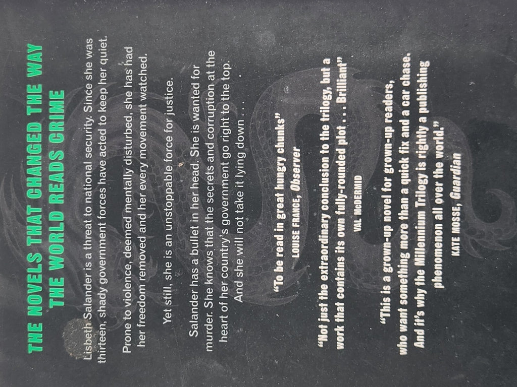 Stieg Larsson The Girl Who Kicked the Hornets' Nest (Millennium Trilogy 3)