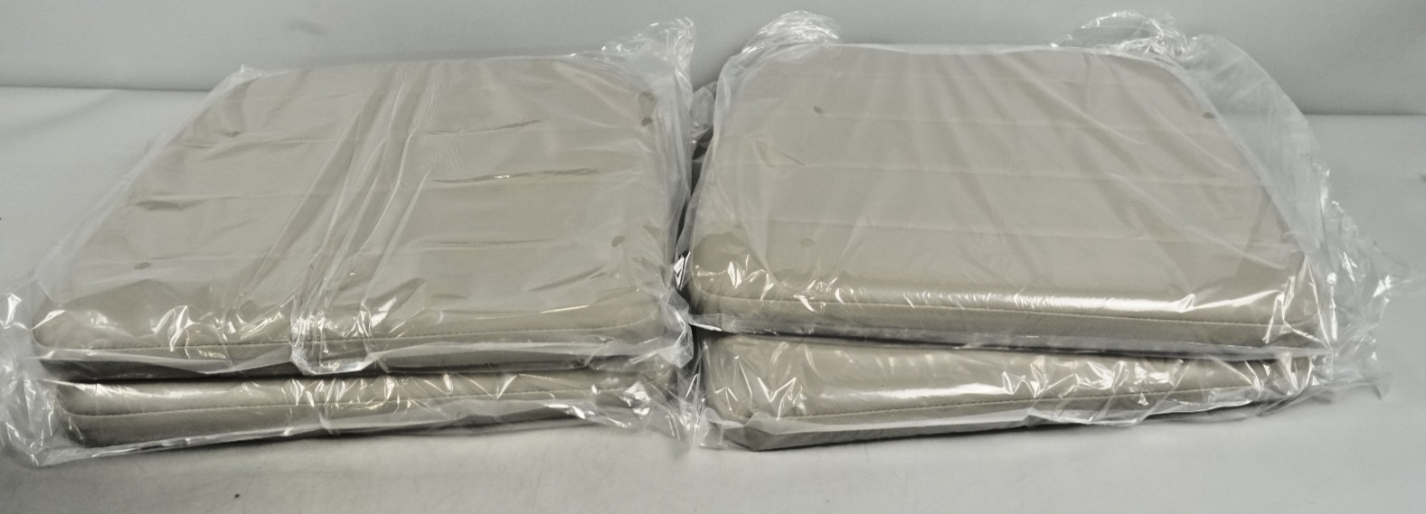 Dinning chairs set of 4 grey Rozhome compact space saving