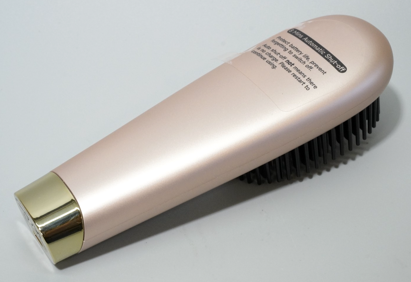 Portable Cordless Hair Straightener Rechargeable Negative Ion Hot Comb Purple