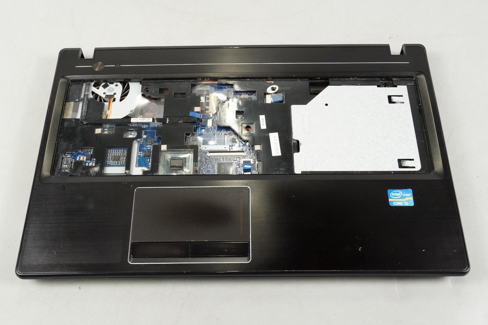 Lenovo G580 2189 i5 3230M Motherboard and Palmrest Broken Bottom Frame