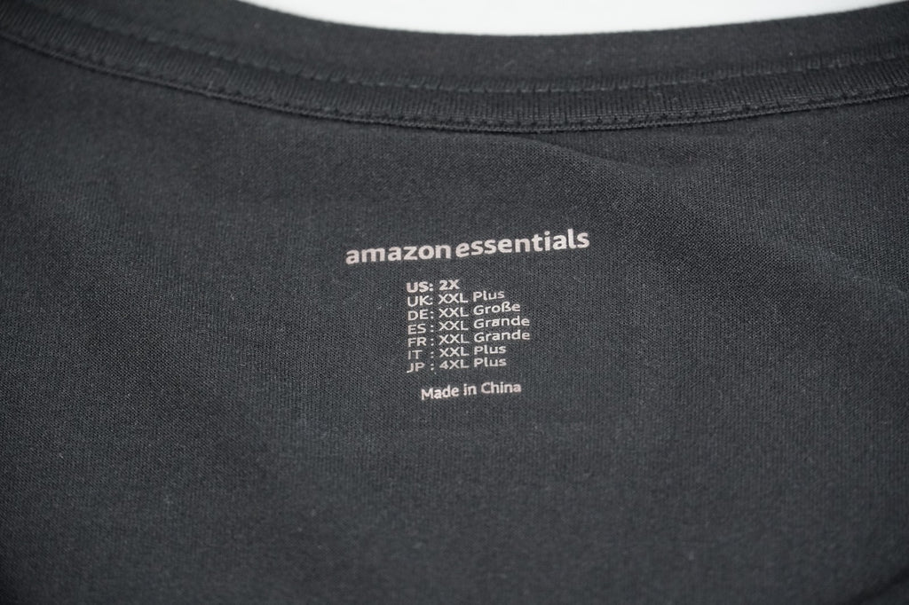 XXL Women's Shirt T-Shirt Tech Stretch Short-Sleeve V-Neck Multipacks Amazon Ess