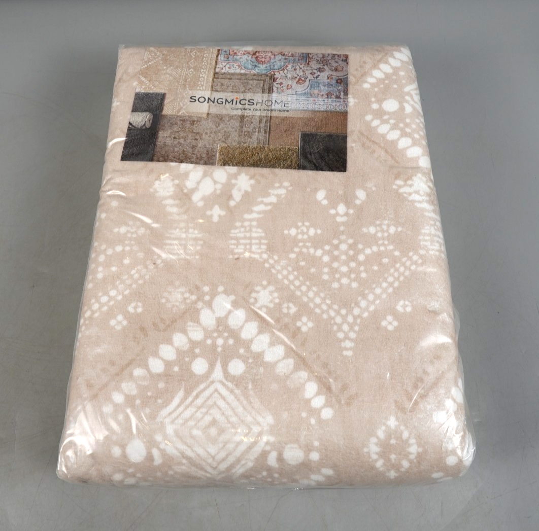 Home Area Rug 120x170 cm Rug for Bedroom Living Room Non-Slip Machine Washable