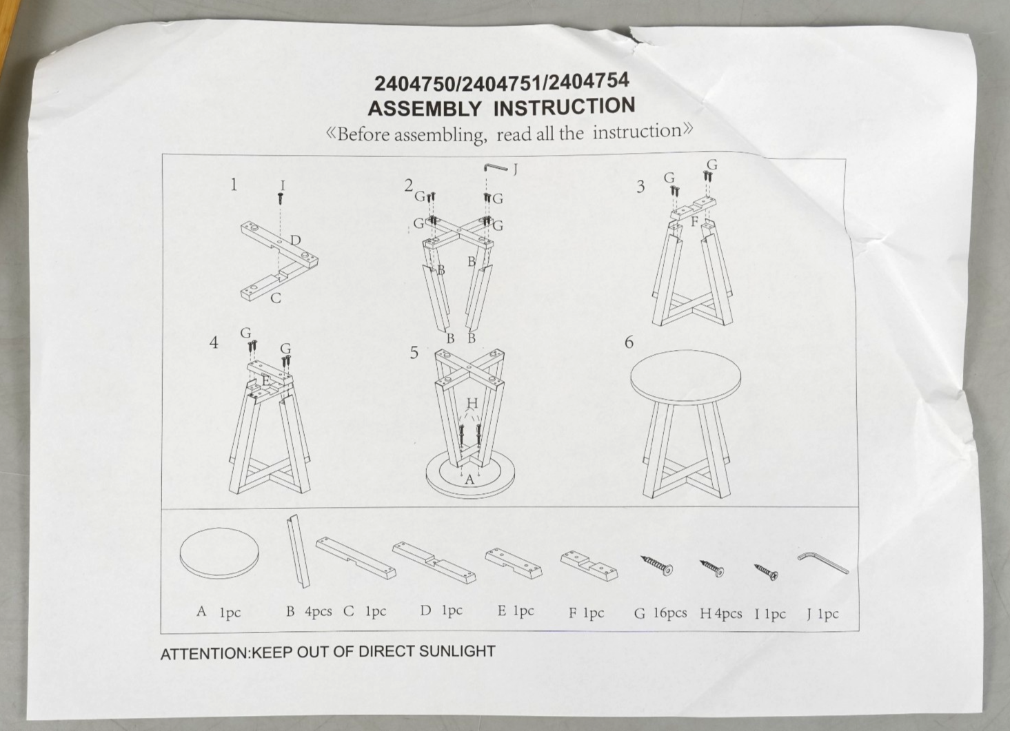 Bamboo Kitchen Stool Wooden Bar Stool Round Kitchen Viborg