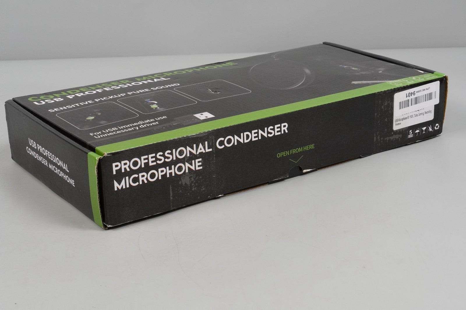 USB Condenser Microphone Microphone for PC Podcast with Mute Gaming Conference