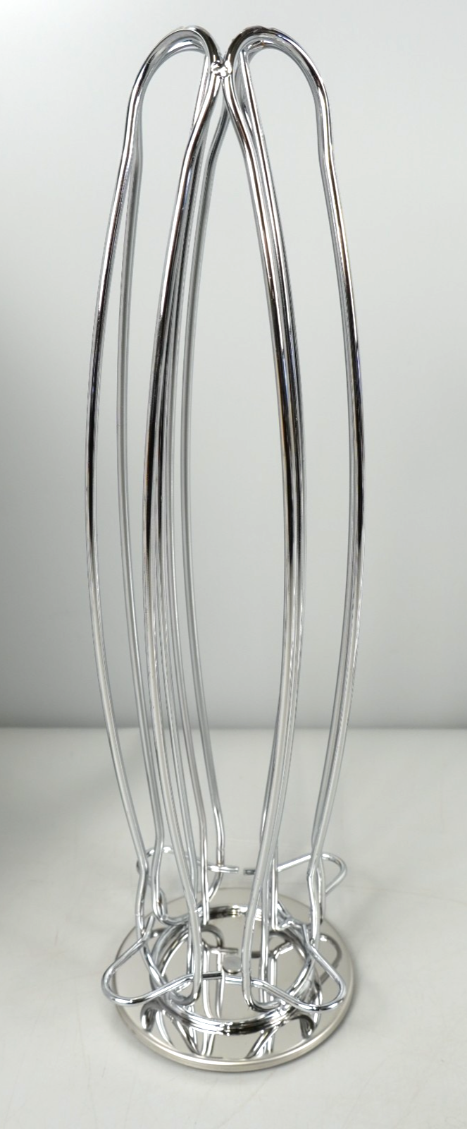 Coffee Capsule Holder Nespresso Silver Curve Steel