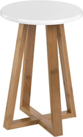 Bamboo Kitchen Stool Wooden Bar Stool Round Kitchen Viborg