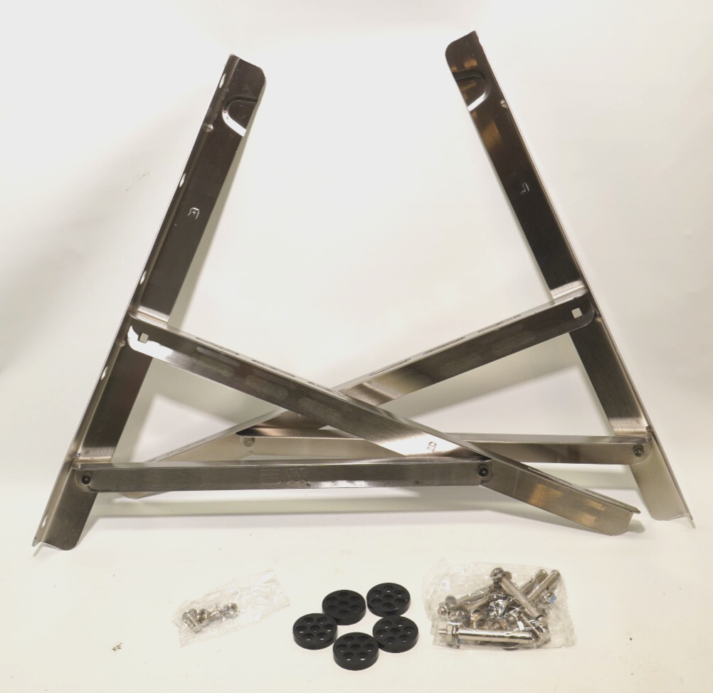 Mini Split Wall Mounting Bracket for 9000~30000BTU 1 Set Up to 485 Lbs Condenser