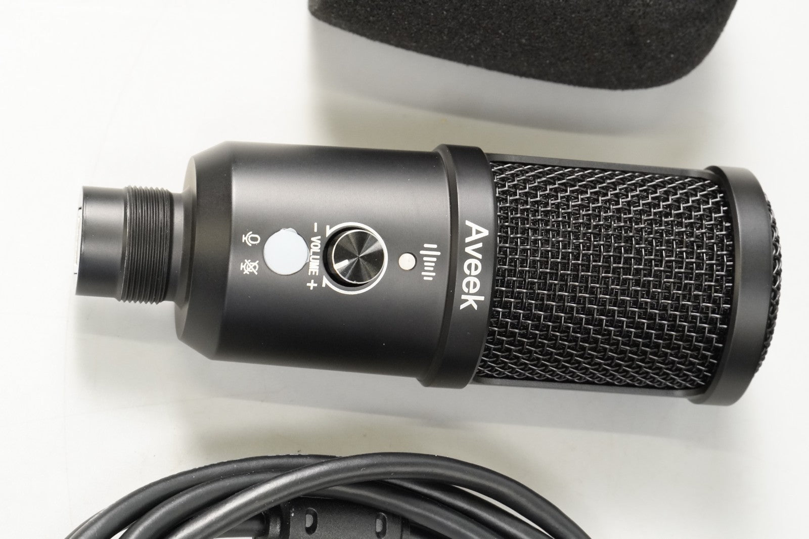 USB Condenser Microphone Microphone for PC Podcast with Mute Gaming Conference