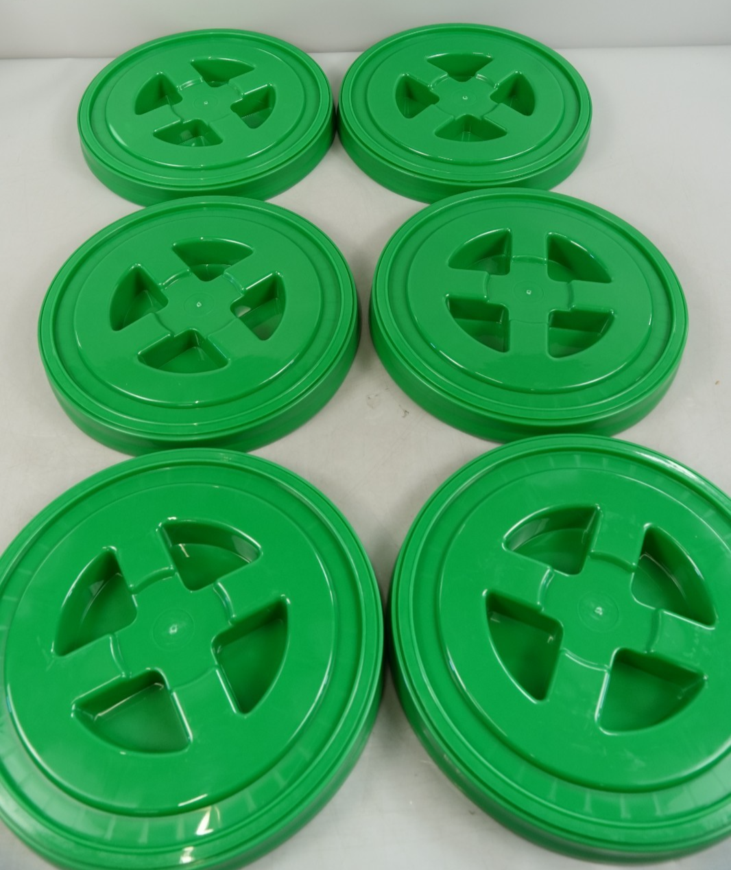 5 Gallon Bucket Seal Lids 6pc Car Wash Bucket Cover Heavy Duty Bucket Lid