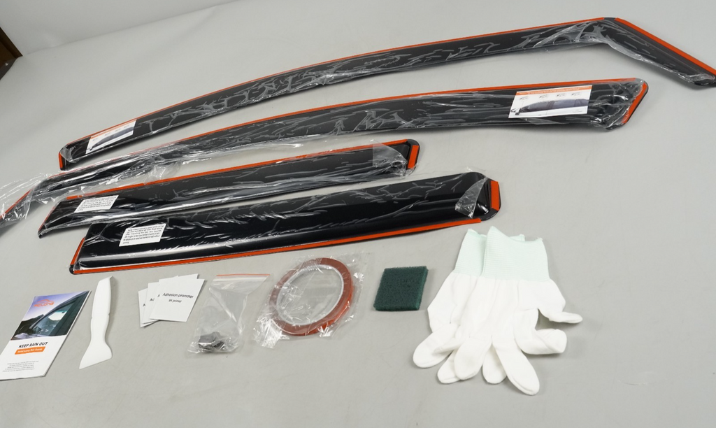 Wind Deflectors Rain Guards VW Golf MK7 MK8 Hatchback 5 Door 2012-2023 In-chanel