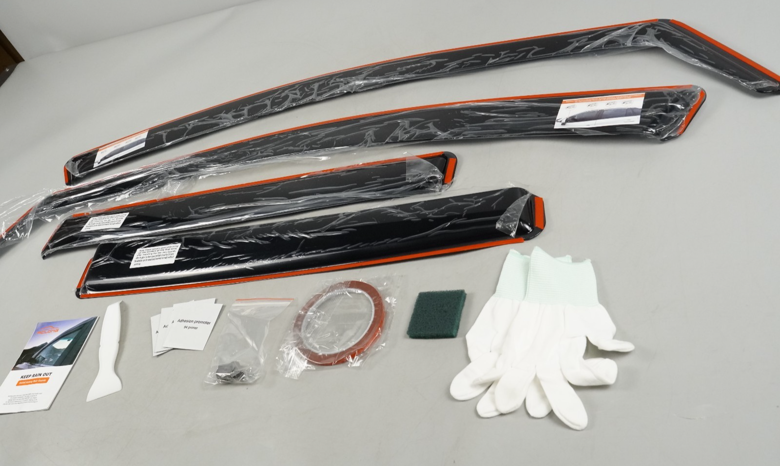 Wind Deflectors Rain Guards VW Golf MK7 MK8 Hatchback 5 Door 2012-2023 In-chanel