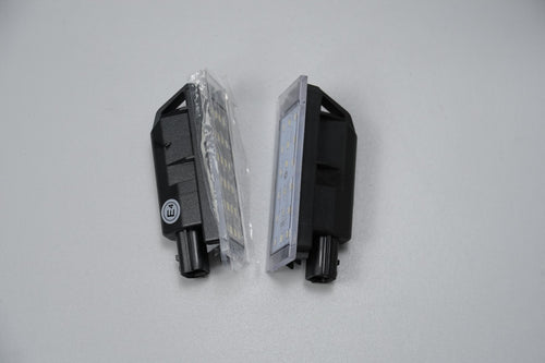 2x LED Number Plate Lights Vauxhall Vivaro Movano NV300 NV400 Talento Citan RZG