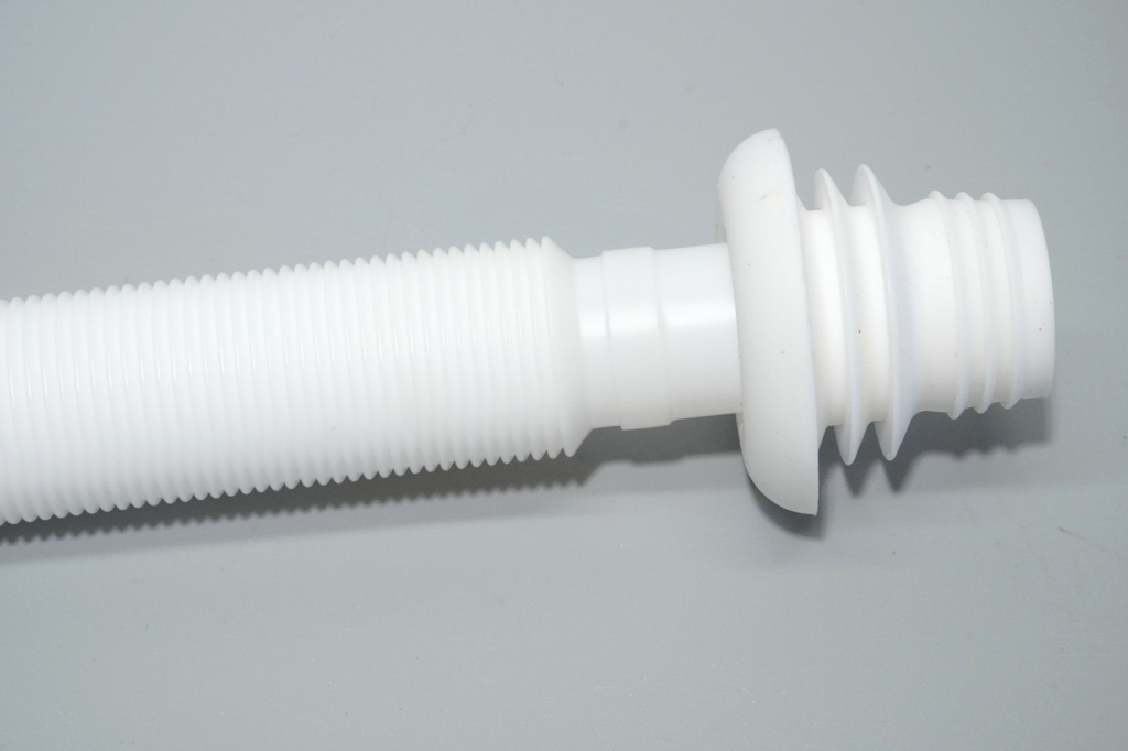 Flexible Waste Pipe 1 1/4" Bathroom Sink Plumbing Parts Odour-Proof Sink Waste