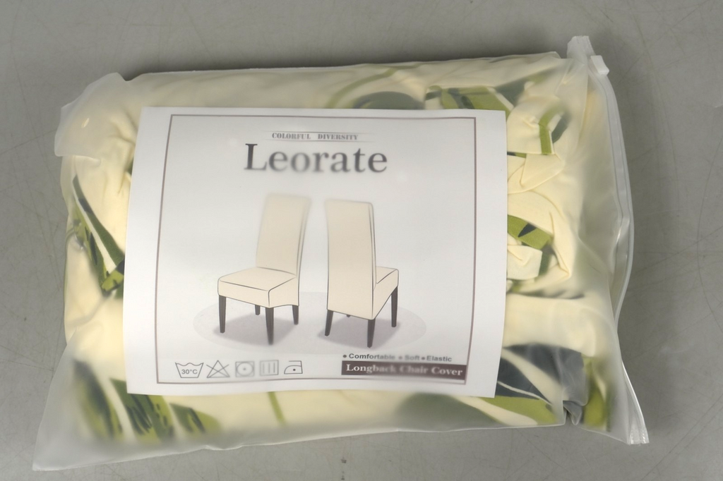 Dining Chair Slipcover XL 4 Pack High Back Chair Cover Stretch Spandex Printing