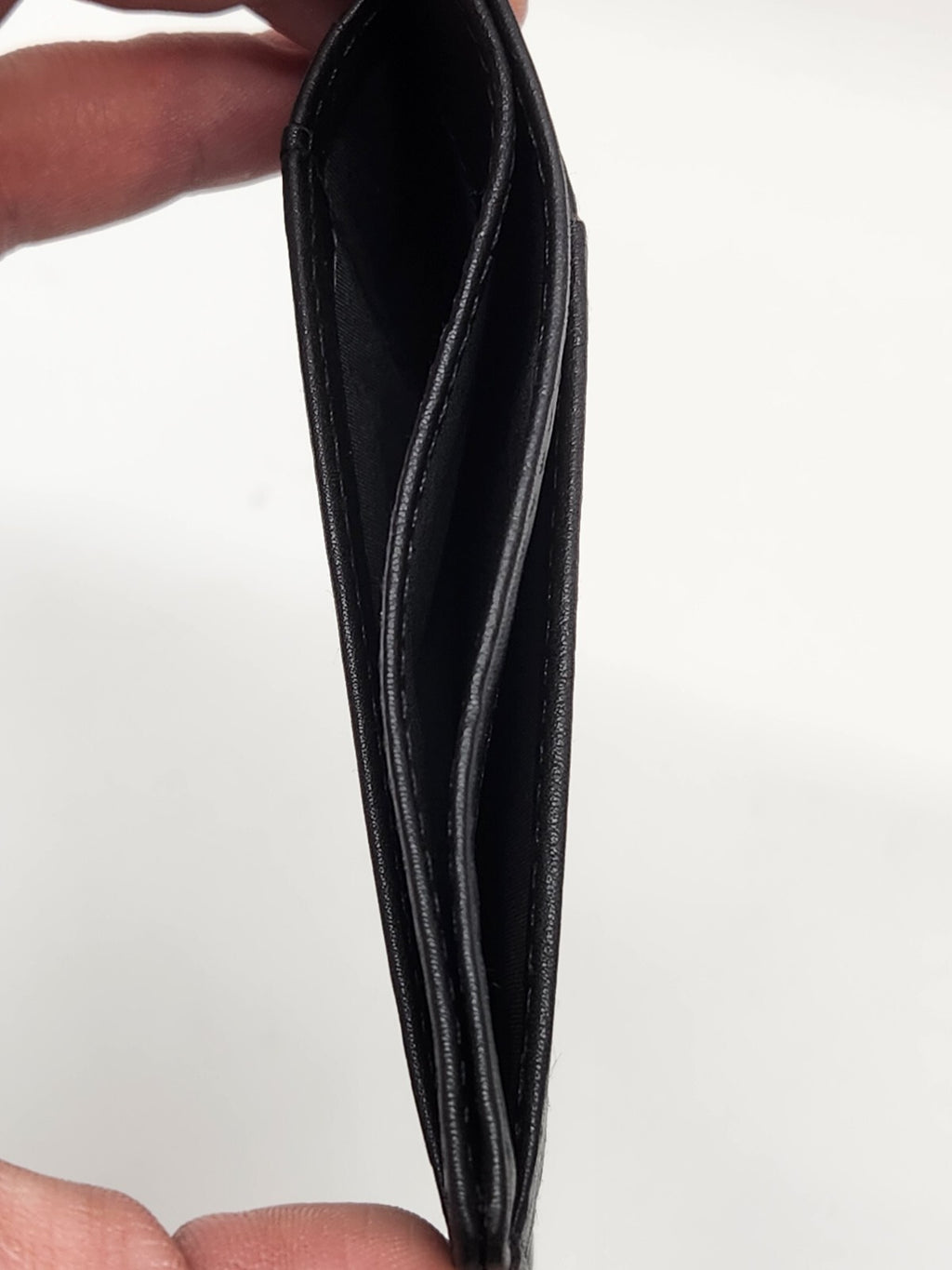 Slim Minimalist Wallet RFID Blocking Thin Front Pocket Real Leather Mens 7+1 Slo