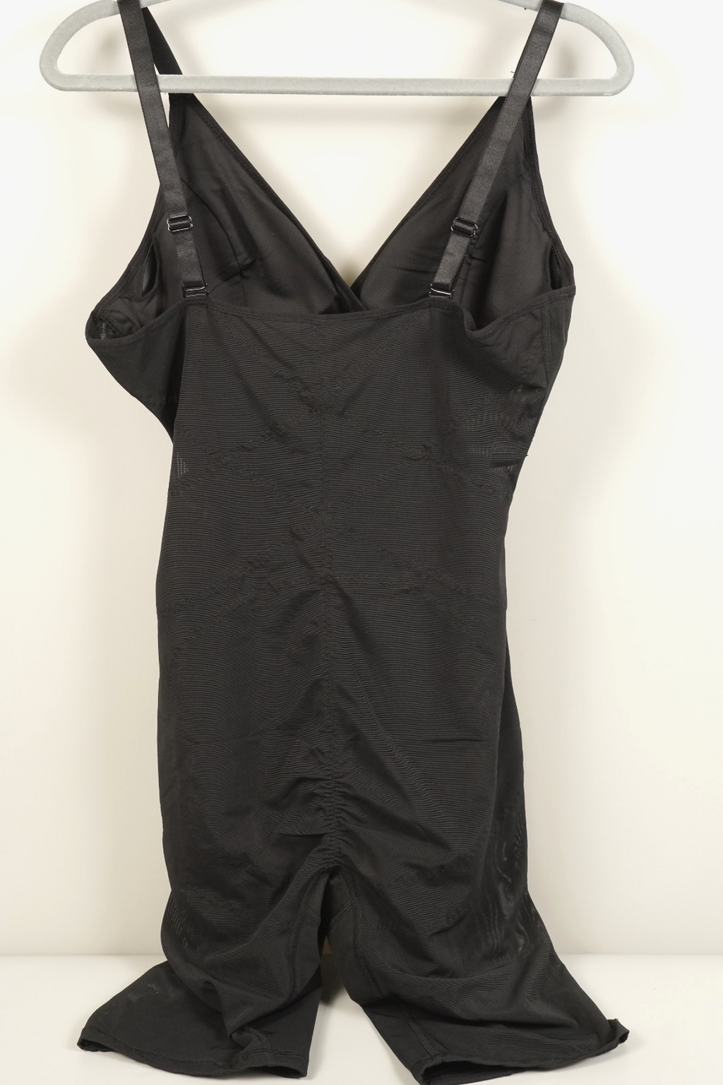 Women Shapewear Bodysuit Shaper V Neck Butt Lifter Full Body Tummy Control LARGE