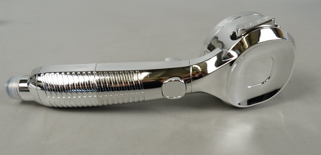 Shower Head Hard Water Filter with 4 Modes Water Temperature Display 1.5M Hose