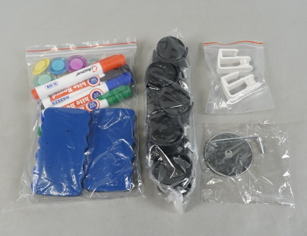 Flip Chart Stand Mobile Whiteboard 90 x 60cm Magnetic Dry Erase Board Stand