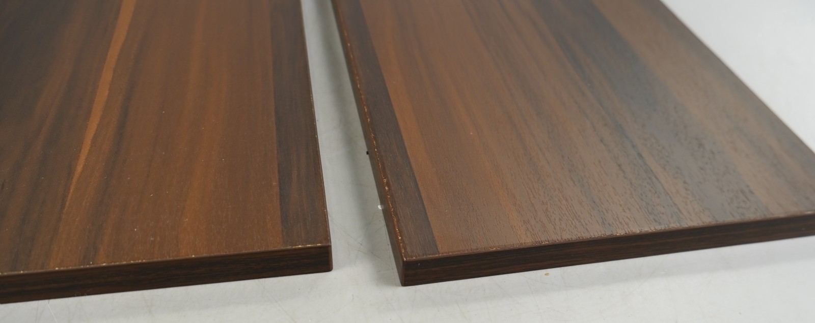 Floating Shelves Set of 2 Wood Decorative Retro Style Shelving